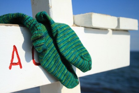 South Cape Beach socks on lifeguard stand 1 blog size