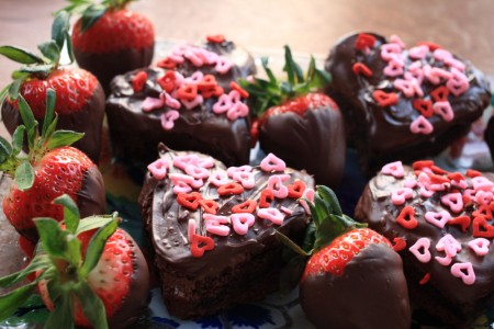 Strawberries and Brownies blog size