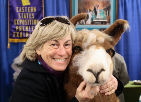 sharon with alpaca chair blog size