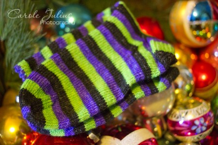 witchy poo socks folded for carole knits