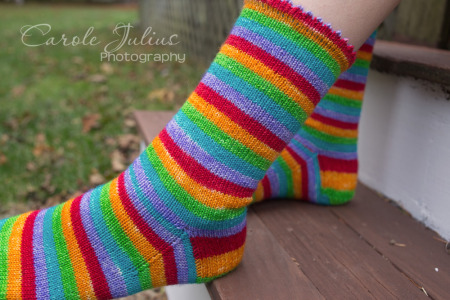 birthday socks 4 for carole knits