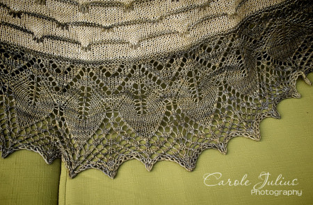 mystery shawl 4 for carole knits