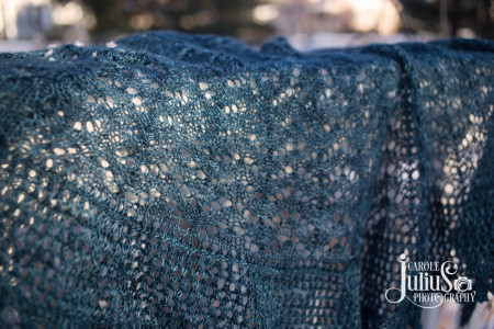 ttl mystery shawl 4 for carole knits