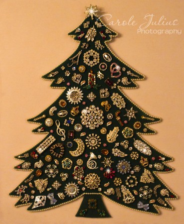 jewelry christmas tree for carole knits