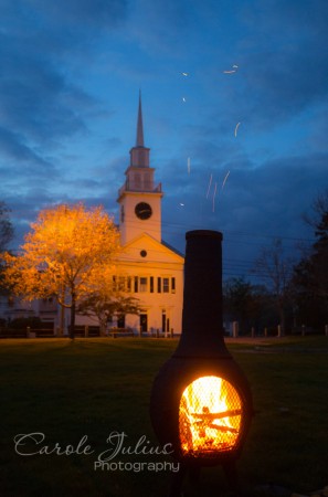chiminea on the common for carole knits