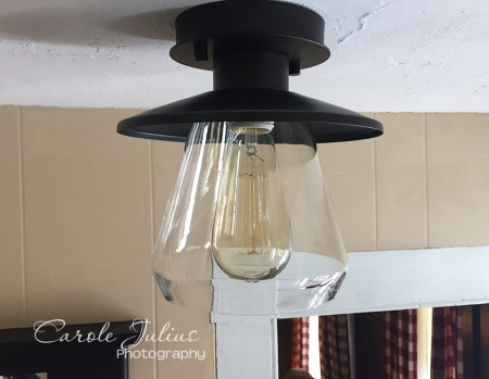 new light fixture for carole knits