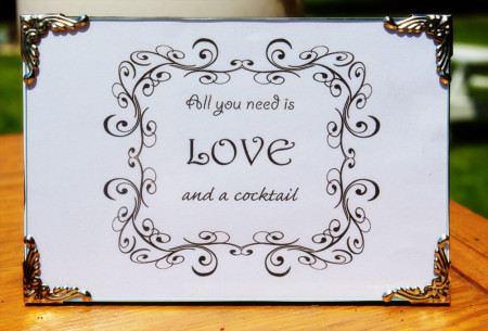all you need is love frame for carole knits