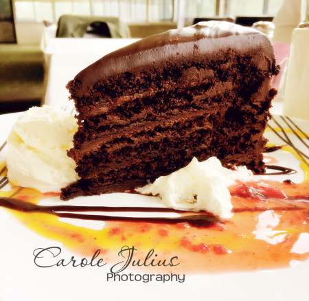 chocolate cake for carole knits