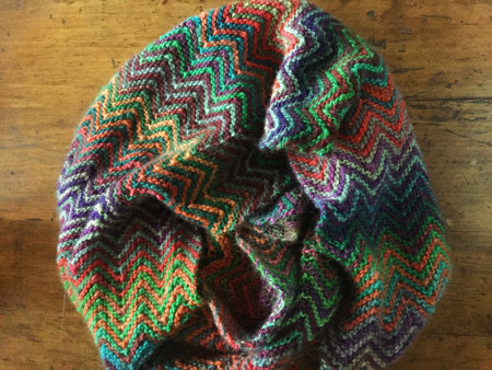 zick zack scarf for carole knits